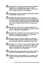 Preview for 6 page of Everest & Jennings Metro IC3 Plus Owner'S Manual