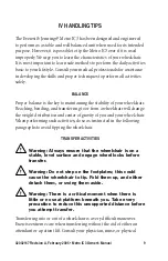 Preview for 9 page of Everest & Jennings Metro IC3 Plus Owner'S Manual