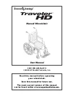 Everest & Jennings Traveler HD User Manual предпросмотр