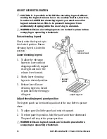 Preview for 18 page of Everest & Jennings Traveler HD User Manual