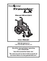 Предварительный просмотр 1 страницы Everest & Jennings Traveler LX User Manual