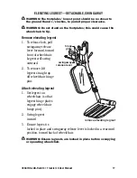 Предварительный просмотр 17 страницы Everest & Jennings Traveler LX User Manual