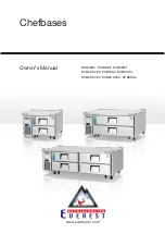 Предварительный просмотр 1 страницы EVEREST REFRIGERATION ECB36D2 Owner'S Manual