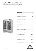 Preview for 2 page of EVEREST REFRIGERATION EDA1 Owner'S Manual