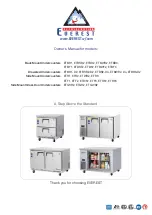 Предварительный просмотр 1 страницы EVEREST REFRIGERATION ETBF1 Owner'S Manual