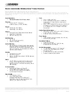 Preview for 1 page of Everex Impact GC3500 Specifications