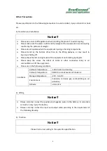 Preview for 5 page of EverExceed uXcel Series User Manual