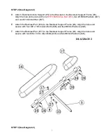 Предварительный просмотр 4 страницы Everfit WBK 600 FLEXI FIT Instruction