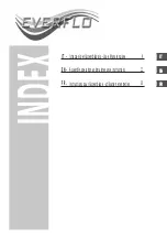 Preview for 3 page of Everflo EF 1200 Assembly, Operation And Maintenance Instructions