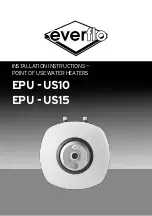 Everflo EPU-US10 Installation Instructions Manual предпросмотр