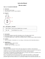 Everflourish EMW202ST Instruction Manual preview