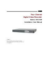 Preview for 1 page of EverFocus DHV-410M Installation & User Manual