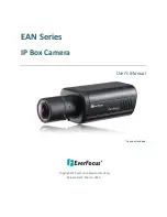 EverFocus EAN Series User Manual предпросмотр