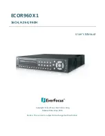 Preview for 1 page of EverFocus ECOR960 X1 User Manual