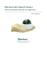 EverFocus EDN Series User Manual preview