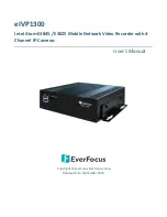 Preview for 1 page of EverFocus eIVP1300 Series User Manual