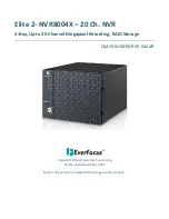 EverFocus Elite 2 NVR8004X Quick Installation Manual preview