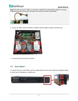 Preview for 9 page of EverFocus ENVR8304D-8CH Quick Installation Manual