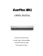 Предварительный просмотр 1 страницы EverFocus EP8BQ User Manual