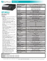 EverFocus EPHD04 Information preview