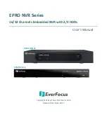 EverFocus EPRO NVR 16 User Manual предпросмотр