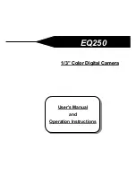 EverFocus Eq250 User'S Manual And Operation Instructions preview