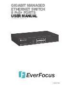 Предварительный просмотр 1 страницы EverFocus ESM308T000D User Manual