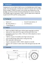 Предварительный просмотр 2 страницы EverFocus EZA2580 eZ.HD Series User Manual