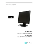 EverFocus FH 7517 EBL Installation & Operation Manual предпросмотр