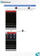 Предварительный просмотр 9 страницы EverFocus IP Sidekick How-To Document