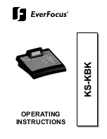 Предварительный просмотр 49 страницы EverFocus KS-KBK Operating Instructions Manual