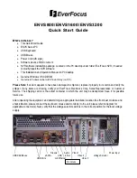 Preview for 1 page of EverFocus Nevio ENVS1600 Quick Start Manual