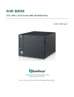 EverFocus NVR 8004X User Manual preview