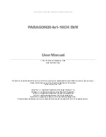 Предварительный просмотр 2 страницы EverFocus PARAGON 264x1 User Manual