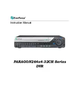 EverFocus PARAGON264x4--32CH Series Instruction Manual preview