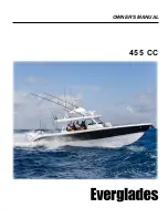 Everglades 455 CC Owner'S Manual preview