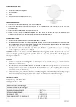 Preview for 15 page of Everglades EV 9525 Instructions For Use Manual