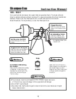 Предварительный просмотр 3 страницы Evergreen EG - 1001 Instruction Manual