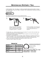 Предварительный просмотр 4 страницы Evergreen EG - 1001 Instruction Manual