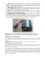 Preview for 2 page of Evergreen EVG-150-12-120V-M Installation Manual And Operating Instructions