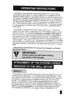 Preview for 5 page of Evergreen Holecutting System II Operating And Maintenance Manual