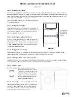 Preview for 2 page of Everhard Industries Bloom Laundry Unit Installation Manual