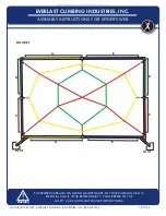 Предварительный просмотр 2 страницы EVERLAST CLIMBING Spider's Web Assembly Instructions