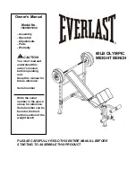 Preview for 1 page of Everlast 16805991000 Owner'S Manual