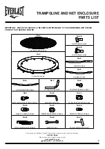 Предварительный просмотр 9 страницы Everlast 3.3M ADJUSTABLE TRAMPOLINE User Manual