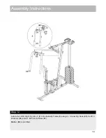 Предварительный просмотр 19 страницы Everlast 58Kgs Home Gym Assembly & User Instructions