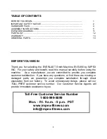 Preview for 2 page of Everlast EVE-890 Owner'S Manual