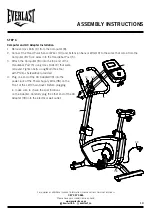 Preview for 14 page of Everlast FUSION EX BIKE User Manual