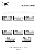 Preview for 16 page of Everlast FUSION EX BIKE User Manual