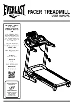 Everlast Pacer Treadmill User Manual preview